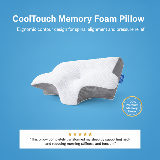 CoolTouc Memory Foam Pillow